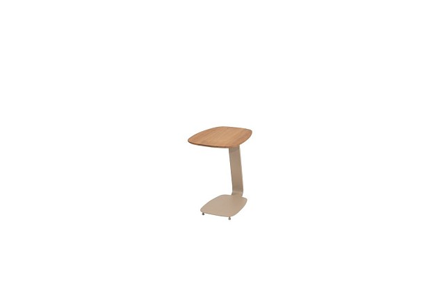 Taste by 4 Seasons Outdoor Gentle bijzettafel latte met teak tafelblad