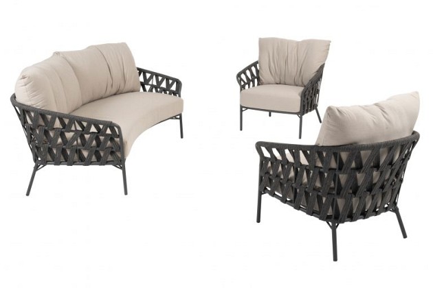 Taste by 4 Seasons Outdoor Albareto lounge set (zonder tafel)