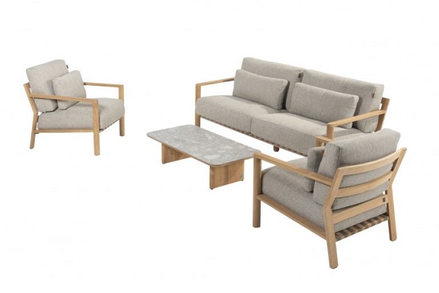 4 Seasons Outdoor Lucas loungeset met loungetafel