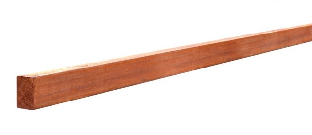 AZ Hardhouten regel, 4-zijdig glad geschaafd 4,5 x 7 x 200 cm.*