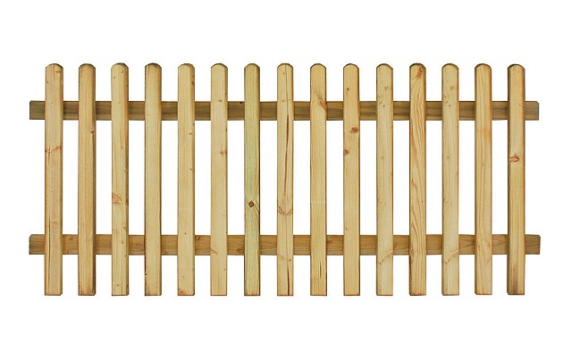 Excellent hek, 180 x 80 cm, groen geïmpregneerd.*