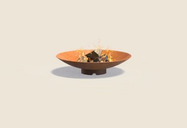 Fire bowls - HALO - Ø 600 x 140 - Onbehandeld - Staal 3mm