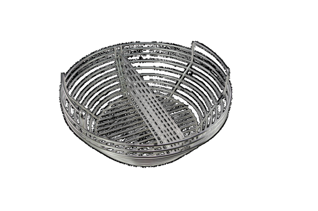 Charocoal basket stainless steel