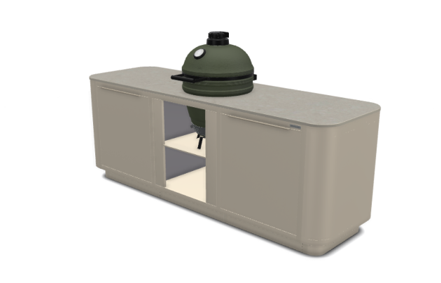 Rêveluxe Buitenkeuken Oval Beige