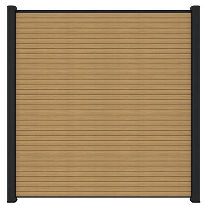 NewTechWood Co-extrusie composiet scherm Triple, 180 x 180 cm, Red Cedar.*