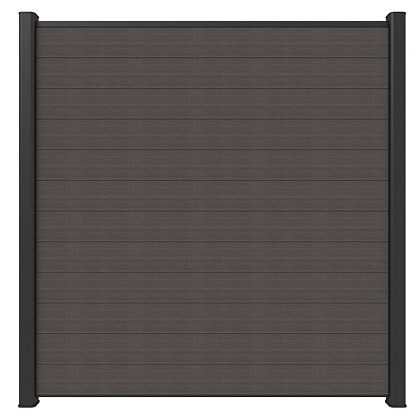 NewTechWood Co-extrusie composiet scherm, 180 x 180 cm, Silver Gray.*