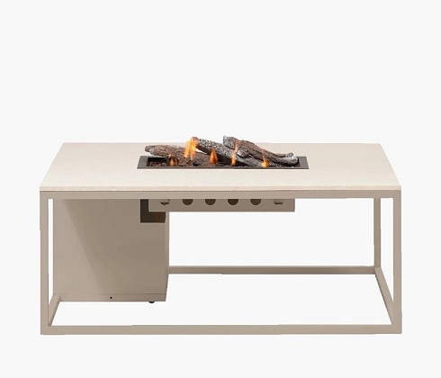 Cosiloft 120 sandy beige frame / stone look top