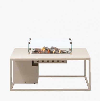 Cosiloft 120 sandy beige frame / stone look top