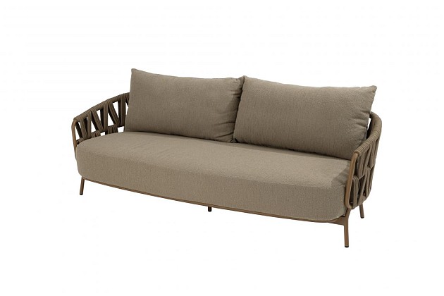 4 Seasons Outdoor Biarritz 3-zits loungebank incl. 3 kussens