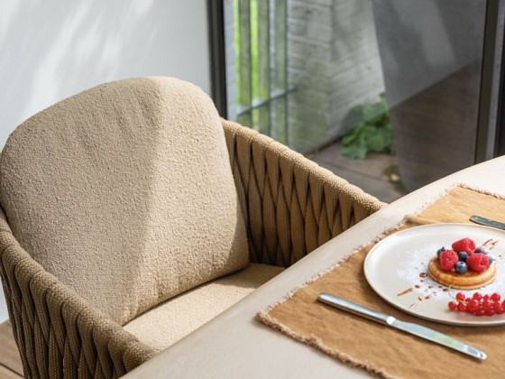 4 Seasons Outdoor Molina tuinstoel incl. 2 kussens