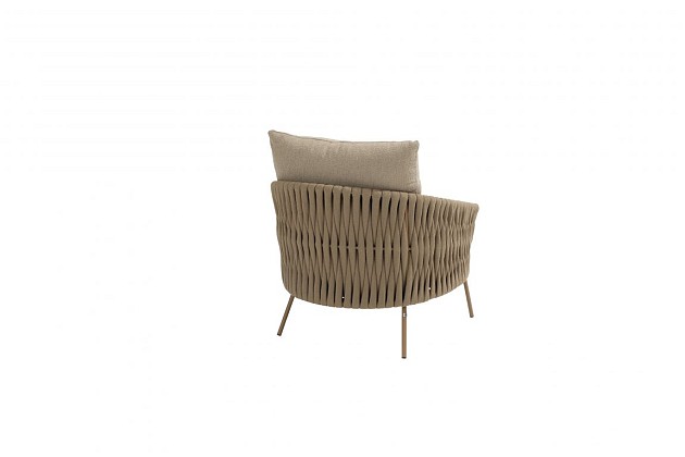 4 Seasons Outdoor Molina loungestoel incl. 2 kussens