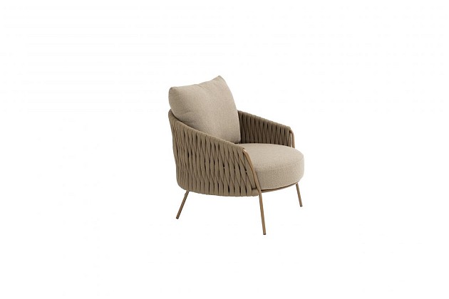 4 Seasons Outdoor Molina loungestoel incl. 2 kussens