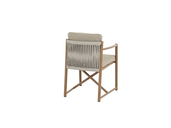 4 Seasons Outdoor Marina tuinstoel incl. 2 kussens