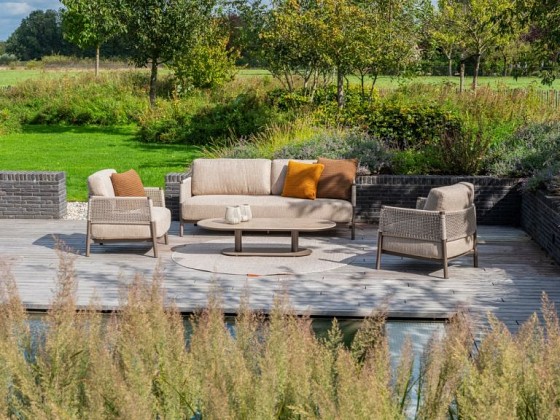 4 Seasons Outdoor Savanne loungestoel incl. 2 kussens