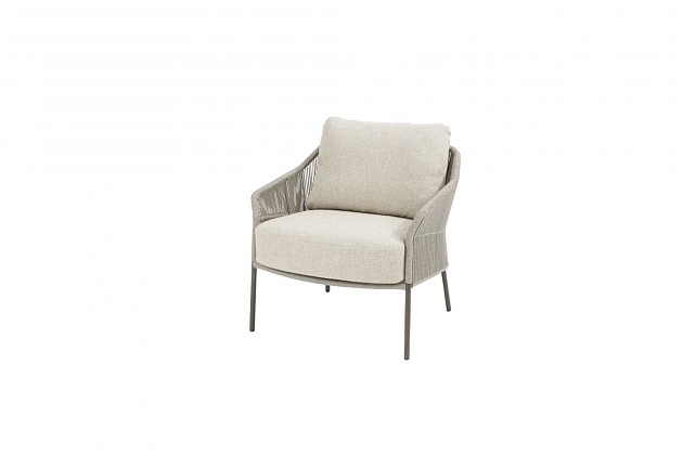 Taste by 4 Seasons Outdoor Florence low dining tuinstoel terre incl. 2 kussens