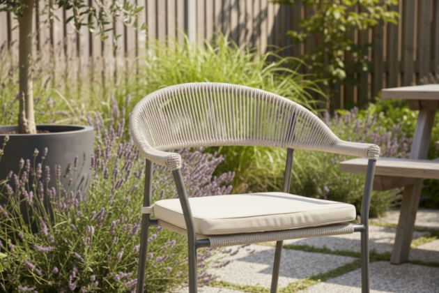 Taste by 4 Seasons Outdoor Sienna stapelbare tuinstoel terre incl. kussen