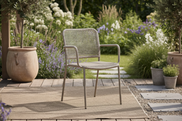 Taste by 4 Seasons Outdoor Barista stapelbare tuinstoel terre incl. kussen