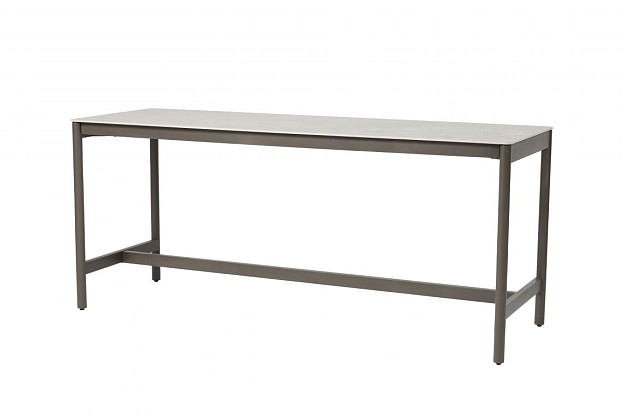 Taste by 4 Seasons Outdoor Soho high dining tuintafel terre met keramisch tafelblad 220 x 75 cm (H 9