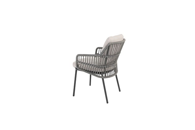 Taste by 4 Seasons Outdoor Alicante dining stoel incl. kussens antraciet
