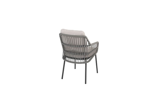 Taste by 4 Seasons Outdoor Alicante dining stoel incl. kussens antraciet