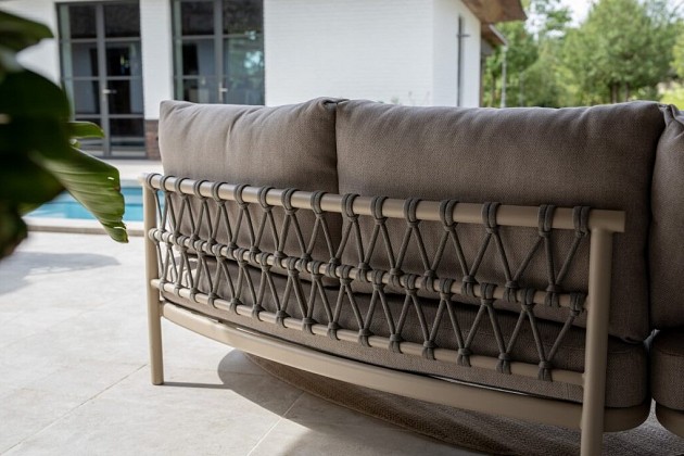 Taste by 4 Seasons Outdoor Piacenza loungebank armleuning rechts en links zonder armleuning