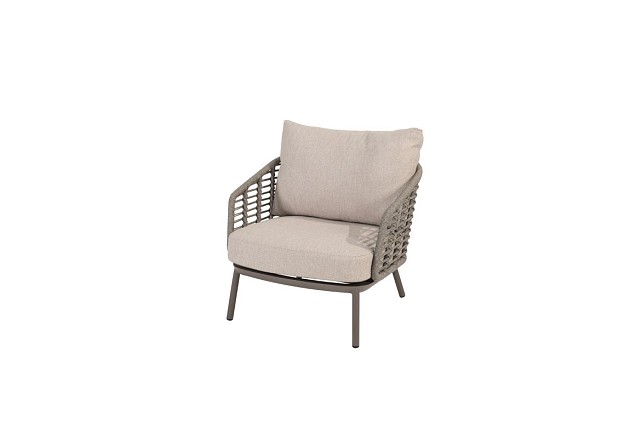 Taste by 4 Seasons Outdoor Puglia loungestoel terre incl. 2 kussens OP=OP