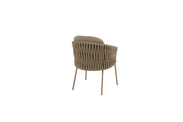 4 Seasons Outdoor Molina dining set Amber met Hampton eettafel ovaal verwacht eind augustus
