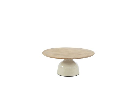 4 Seasons Outdoor Beverly loungeset latte met June loungetafels creme