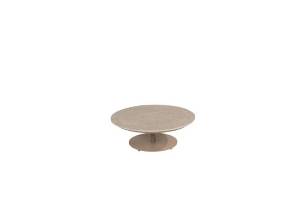 Beverly loungeset met Boaz loungetafels en bijzettafel latte | 4 Seasons Outdoor