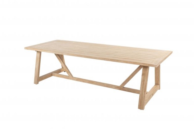 4 Seasons Outdoor Puccini dining set met Noah eettafel Teak - Niet meer leverbaar