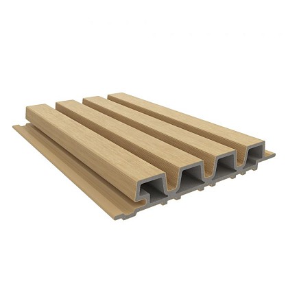 NewTechWood HKC co-extrusie Castellation PRO35 gevelbekleding, 3,3 x 21,5 x 290 cm, Red Cedar.*
