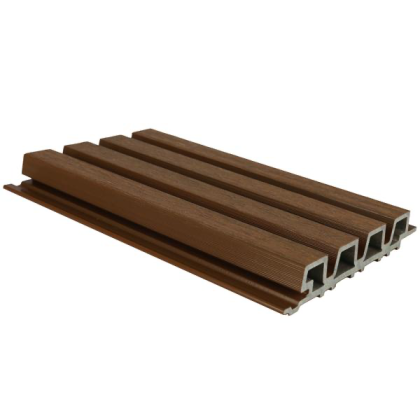 NewTechWood HKC co-extrusie Castellation PRO35 gevelbekleding, 3,3 x 21,5 x 290 cm, Ipe.*