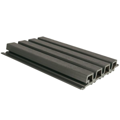 NewTechWood HKC co-extrusie Castellation PRO35 gevelbekleding, 3,3 x 21,5 x 290 cm, Silver Gray.*