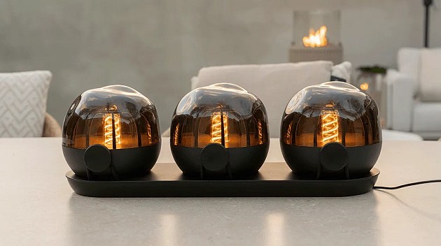 Cosisfera black set of 3 including charging station