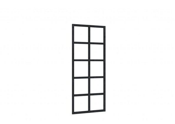 Trellis t.b.v. Douglasvision buitenverblijf Comfort, 89 X 224 cm, zwart geïmpregneerd*