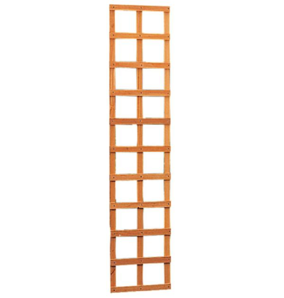 Hardhouten trellis rechthoek 40 x 180 cm.*