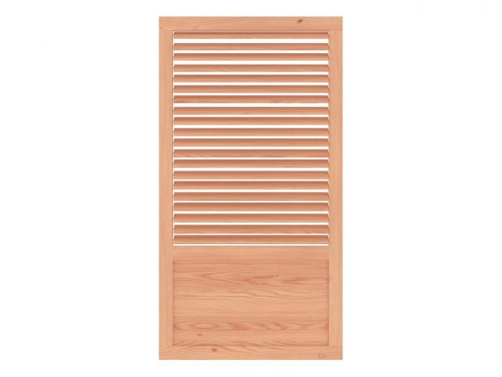 Douglas shutterpaneel, 120 x 224 cm, onbehandeld.*