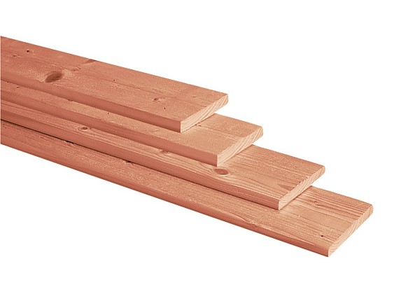 Redvision geschaafde plank 1,6 x 14 x 195 cm.*