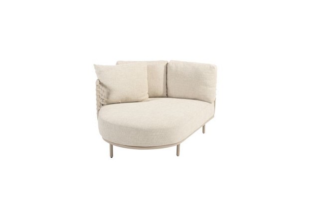 4 Seasons Outdoor Sardinia loungeset met Boaz loungetafel Latte