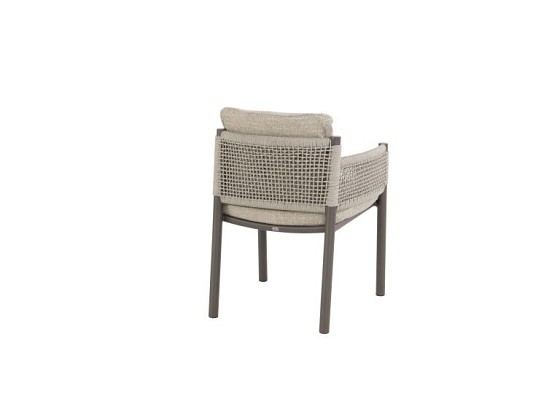 4 Seasons Outdoor Savanne dining set met Denia eettafel organisch Terre