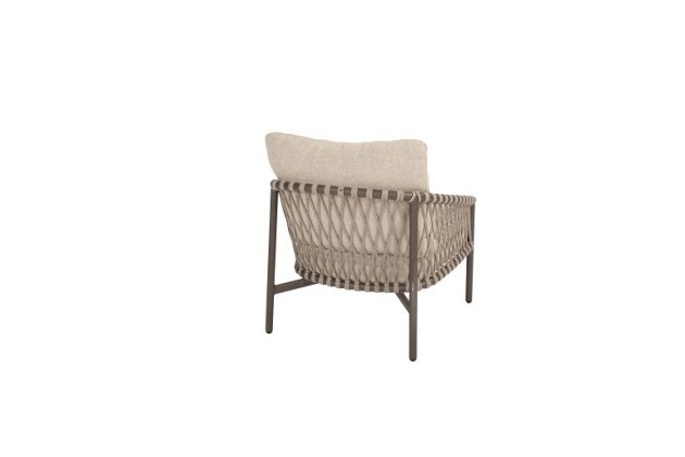 Allora bistro loungeset met Boaz bijzettafel Terre | 4 Seasons Outdoor