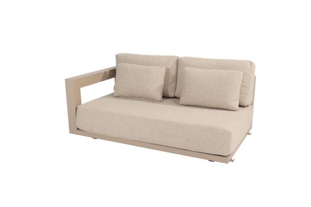 4 Seasons Outdoor Metropolitan loungeset met Volta loungetafels Latte