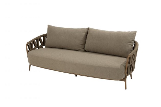 4 Seasons Outdoor Biarritz loungeset Amber met Hampton loungetafels