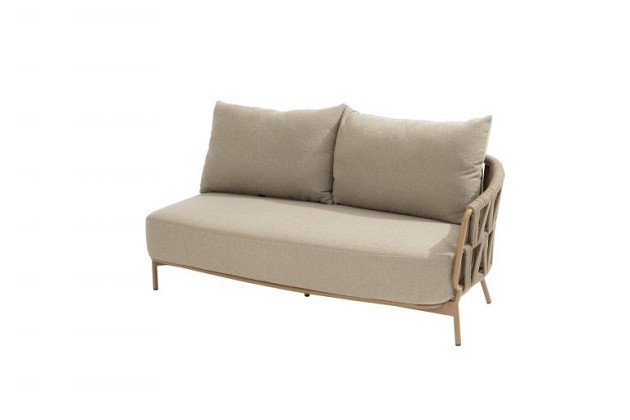 4 Seasons Outdoor Biarritz loungeset met loungestoel Amber en Sofie loungetafels