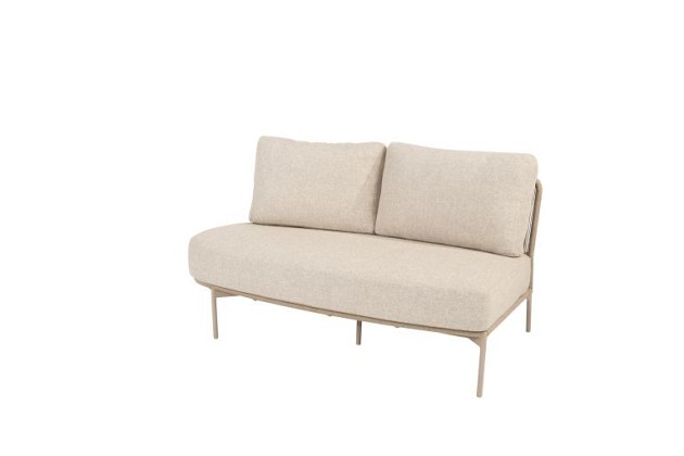 Taste by 4 Seasons Outdoor Florence loungebank hoek Latte met Monroe tafels