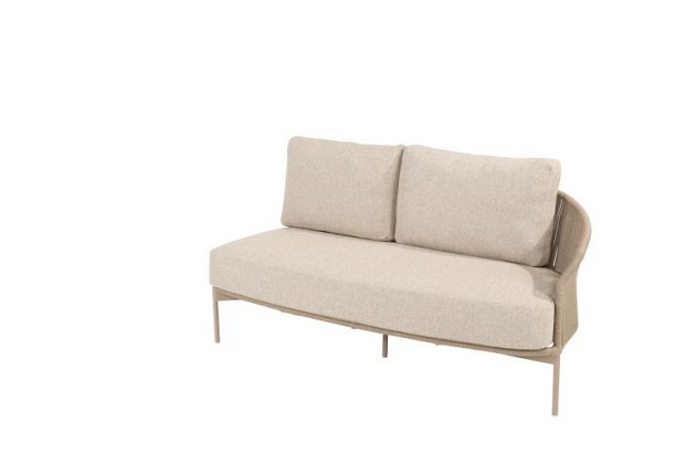 Taste by 4 Seasons Outdoor Florence loungebank hoek Latte met Monroe tafels