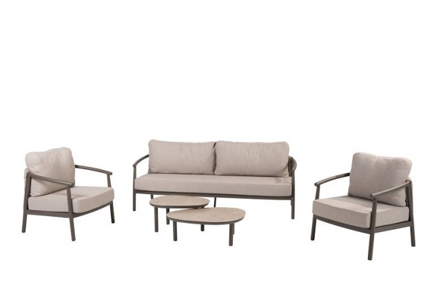 Barolo loungeset met Monroe loungetafels Terre | Taste 4SO
