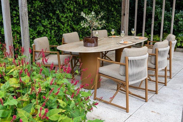 Colorado eettafel ovaal Amber 204x105cm | 4 Seasons Outdoor