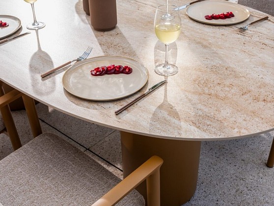 Colorado eettafel ovaal Amber 204x105cm | 4 Seasons Outdoor