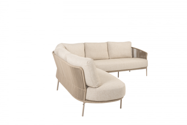Taste by 4 Seasons Outdoor Florence hoek loungebank Latte